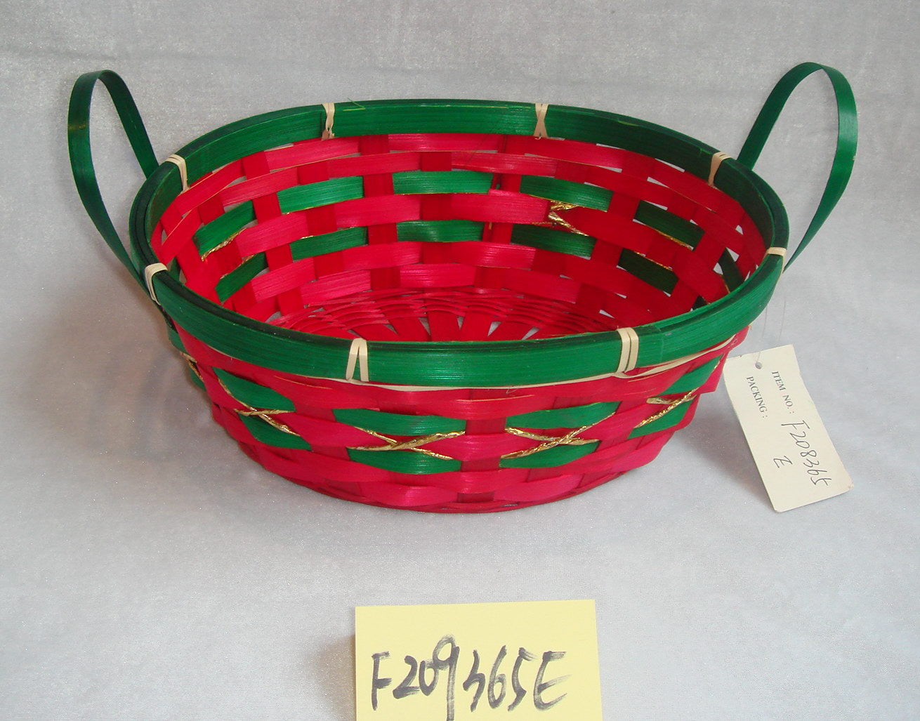 Bamboo Hand Made Basket (F209365E)