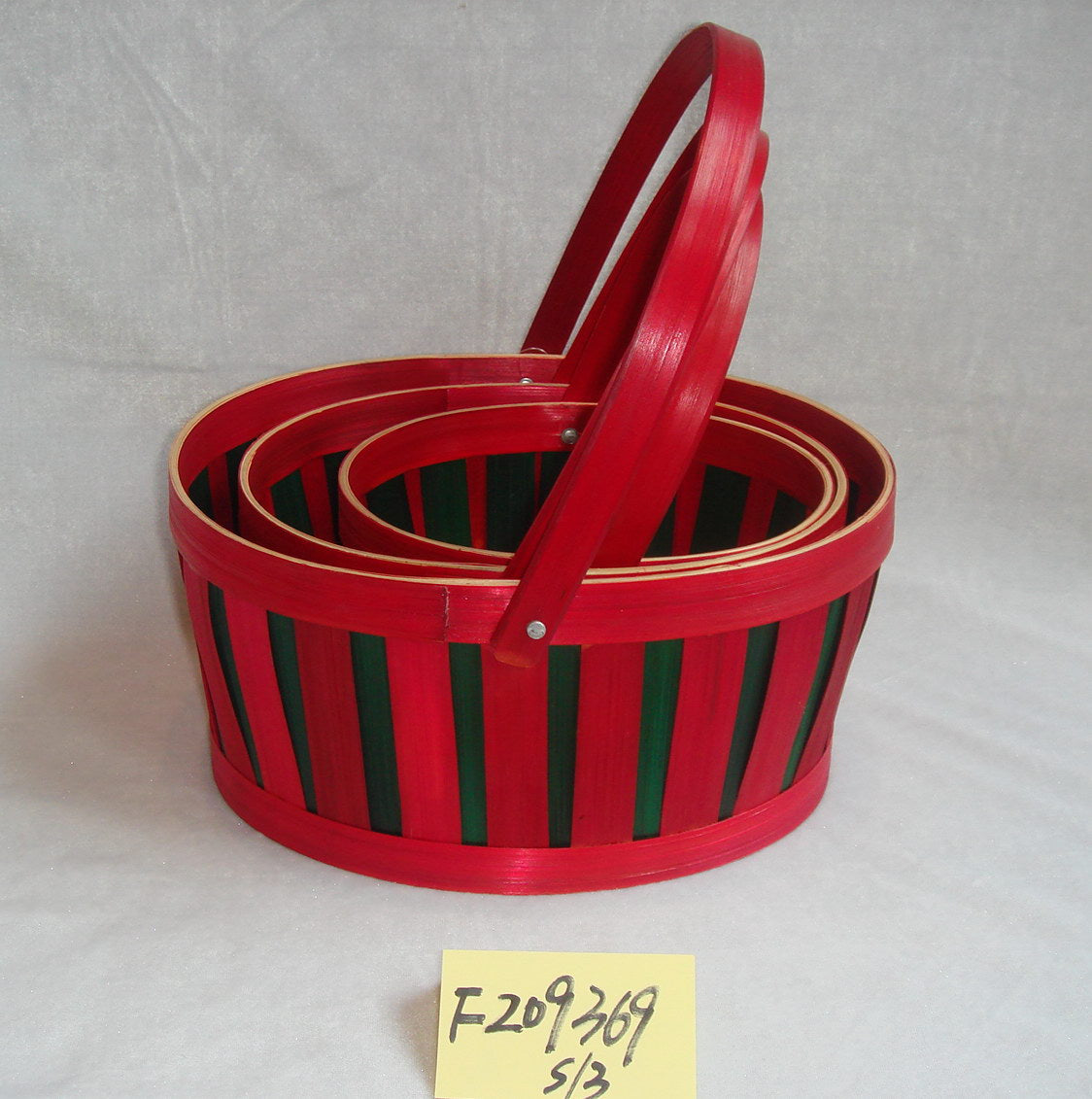 Bamboo Hand Made Basket (F209369_S/3)