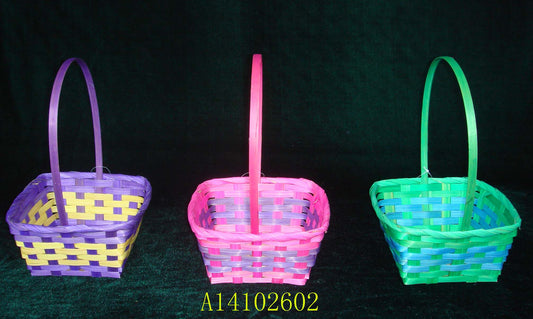 Bamboo Hand Made Basket (A14102602)