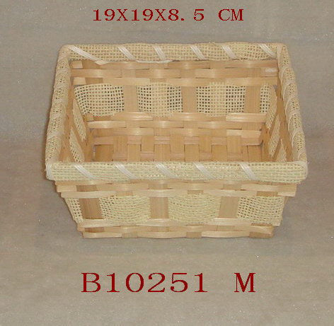 Paper Hand Made Basket(B10251_M)