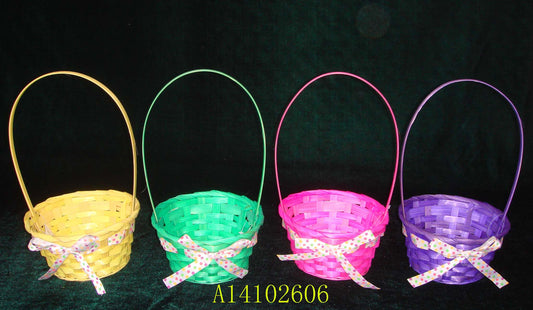 Bamboo Hand Made Basket (A14102606)