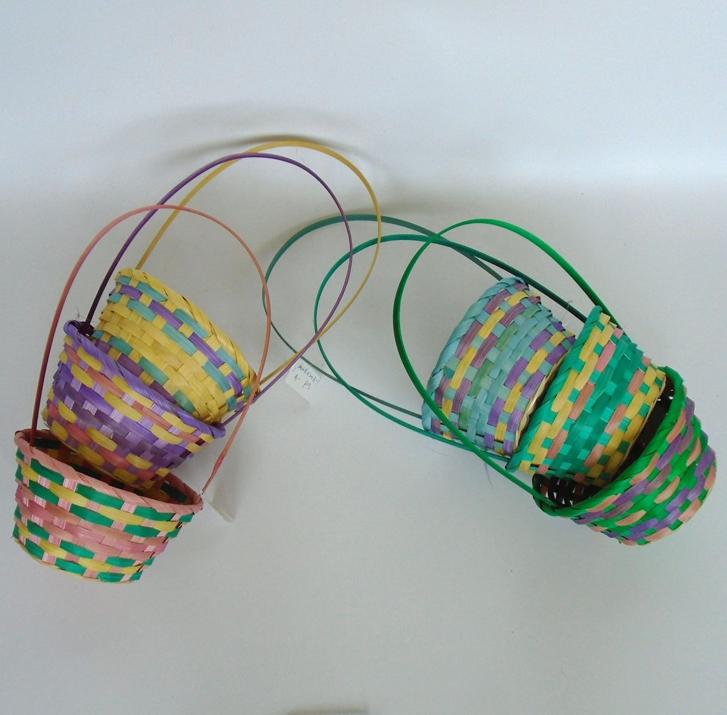 Bamboo Hand Made Basket (A14066020A-F)