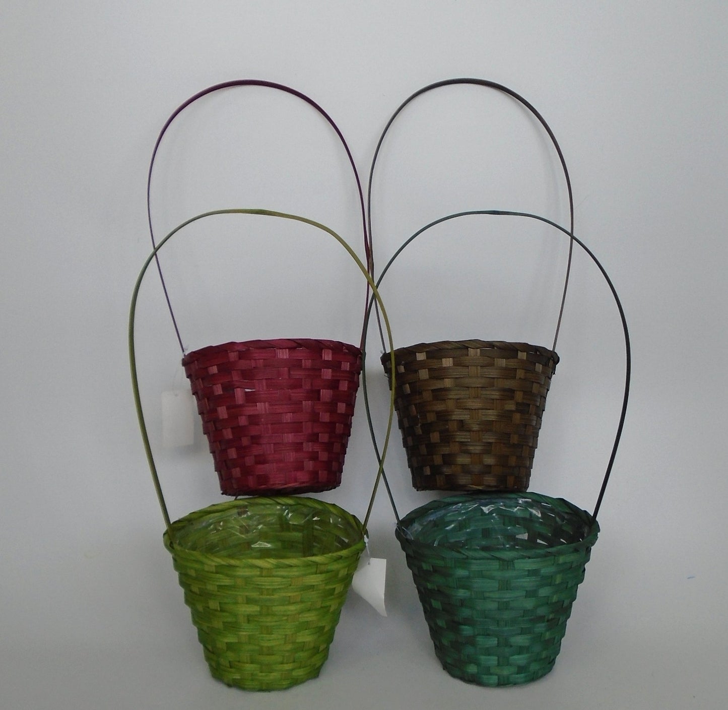 Bamboo Hand Made Basket (1592293045)