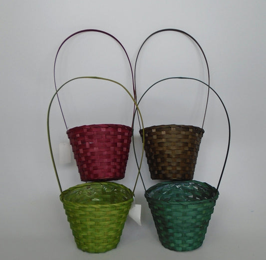 Bamboo Hand Made Basket (1592293045)