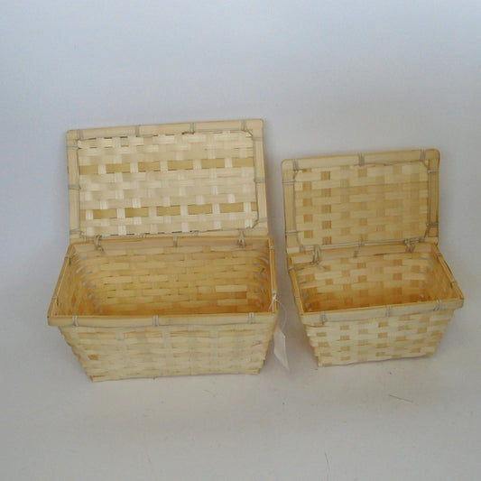 Bamboo Hand Made Basket (1592294100)