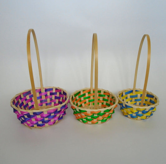 Bamboo Hand Made Basket (1592295030)