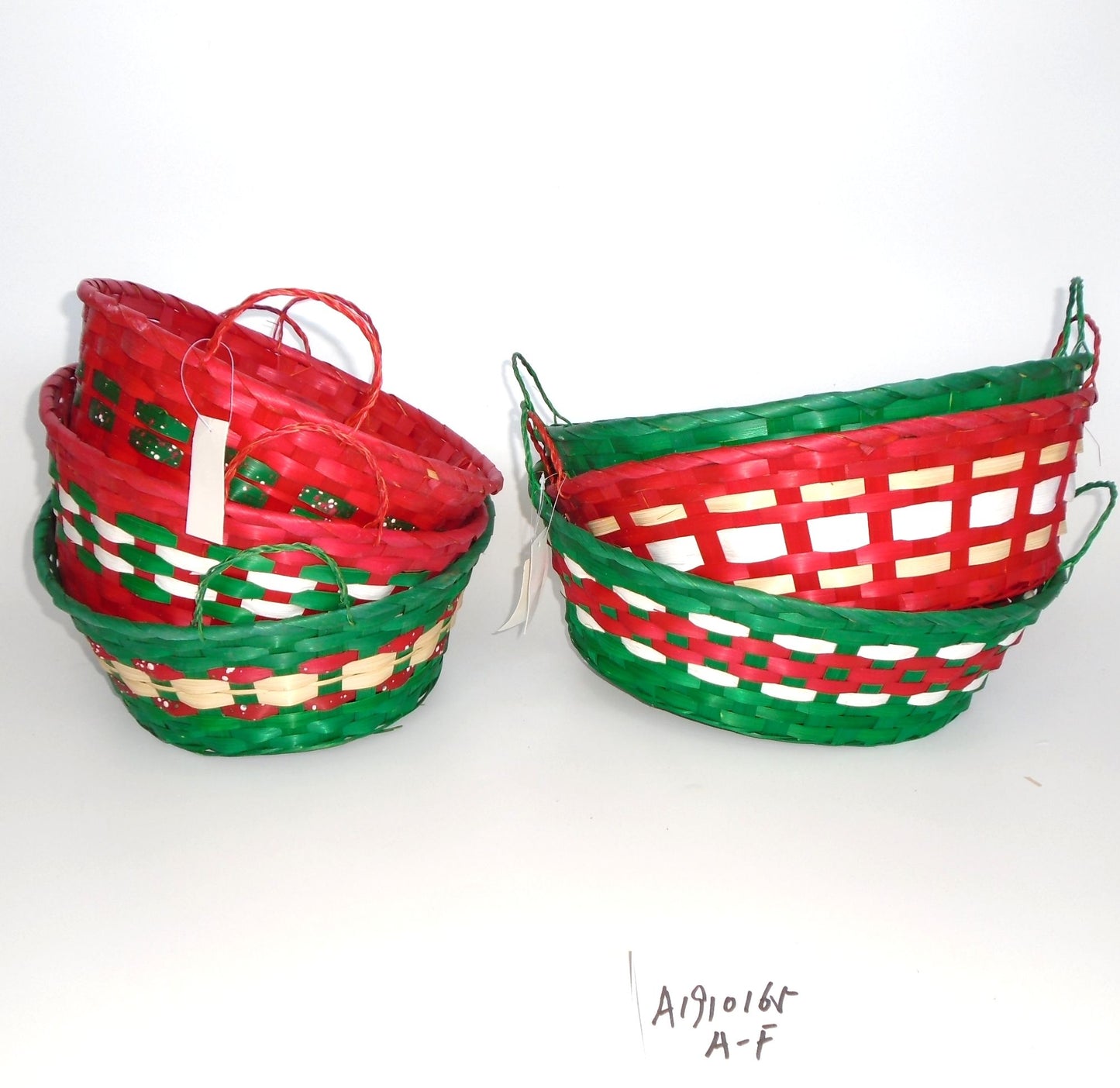 Bamboo Hand Made Basket (1592295234)