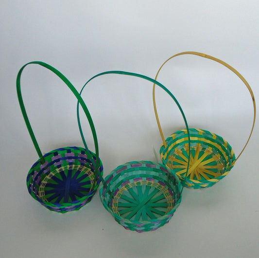 Bamboo Hand Made Basket (1592295313)