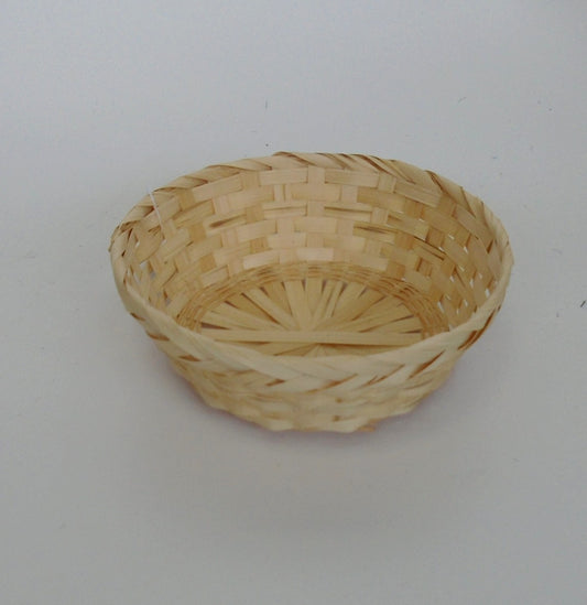 Bamboo Hand Made Basket (1592296658)