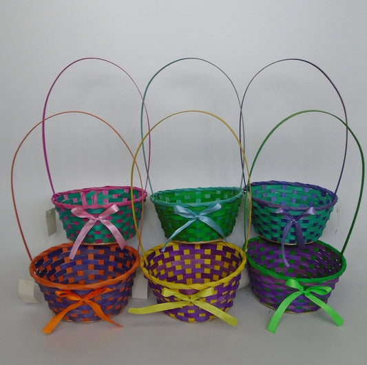 Bamboo Hand Made Basket (1592297257)