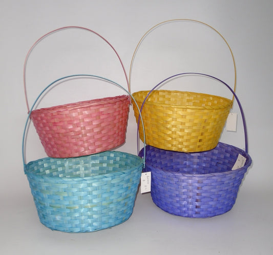 Bamboo Hand Made Basket (1618898047)