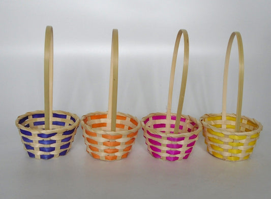 Bamboo Hand Made Basket (1618898663)