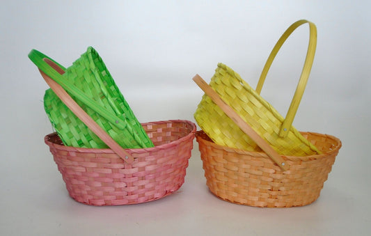 Bamboo Hand Made Basket (1618900770)