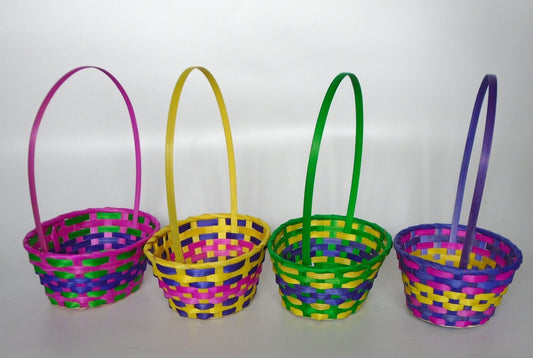 Bamboo Hand Made Basket (1618900886)