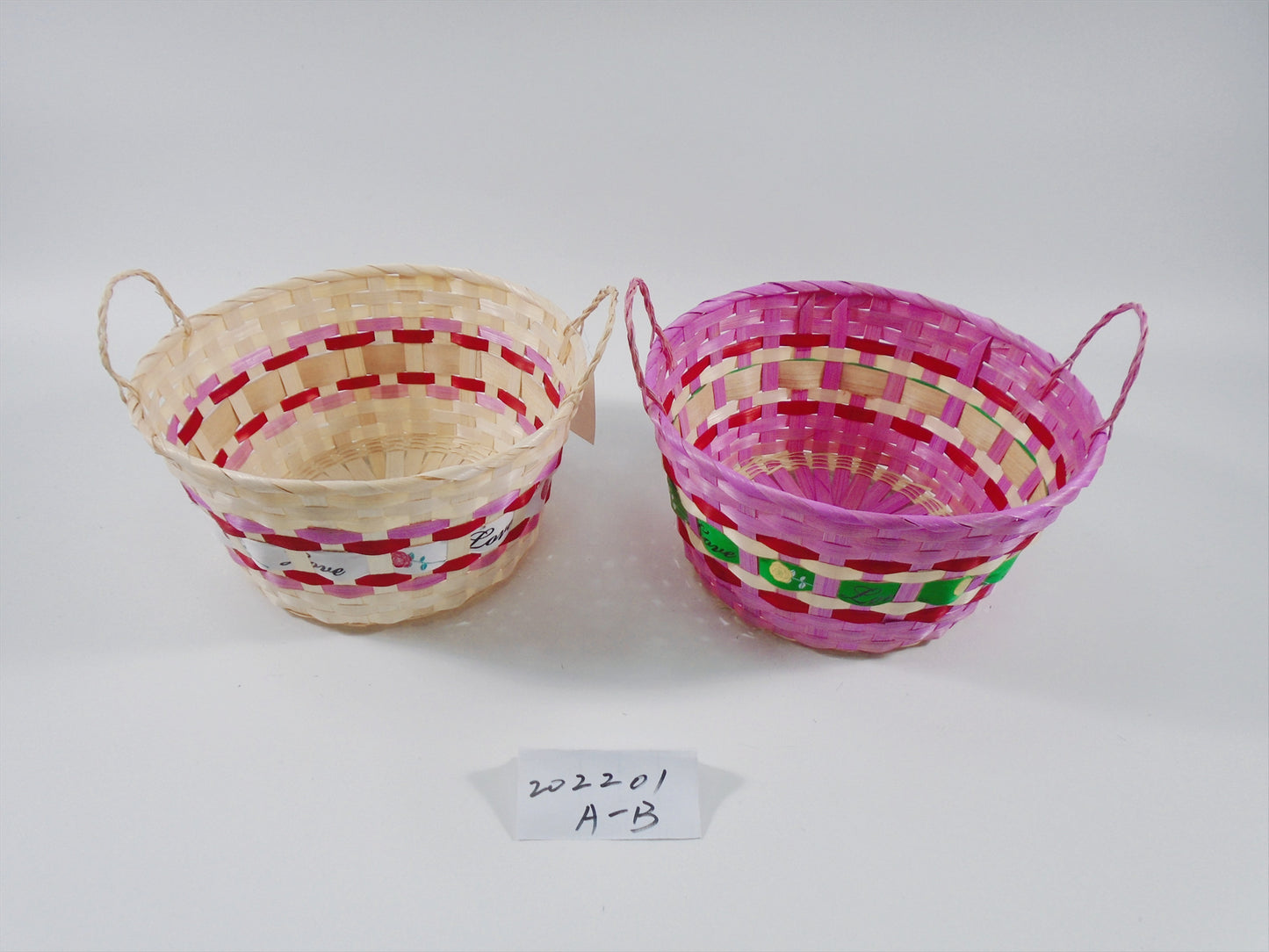 Bamboo Hand Made Basket (202201)