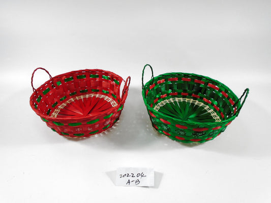 Bamboo Hand Made Basket (202204)