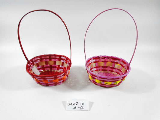 Bamboo Hand Made Basket (202210)