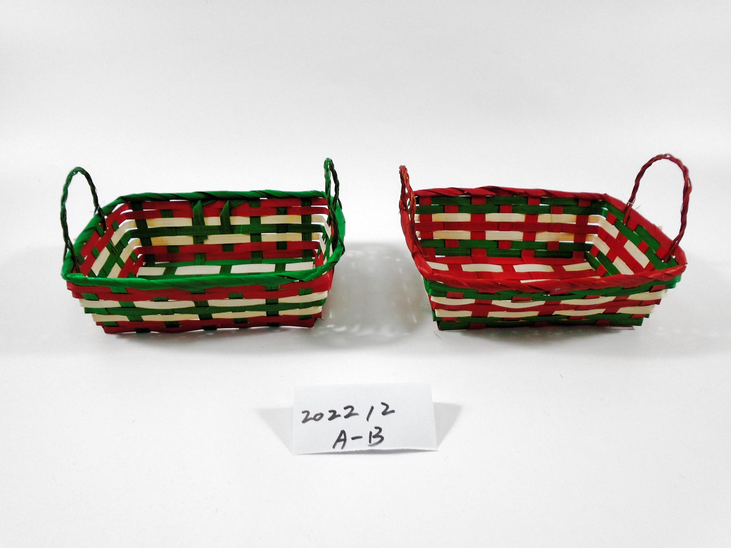 Bamboo Hand Made Basket (202212)