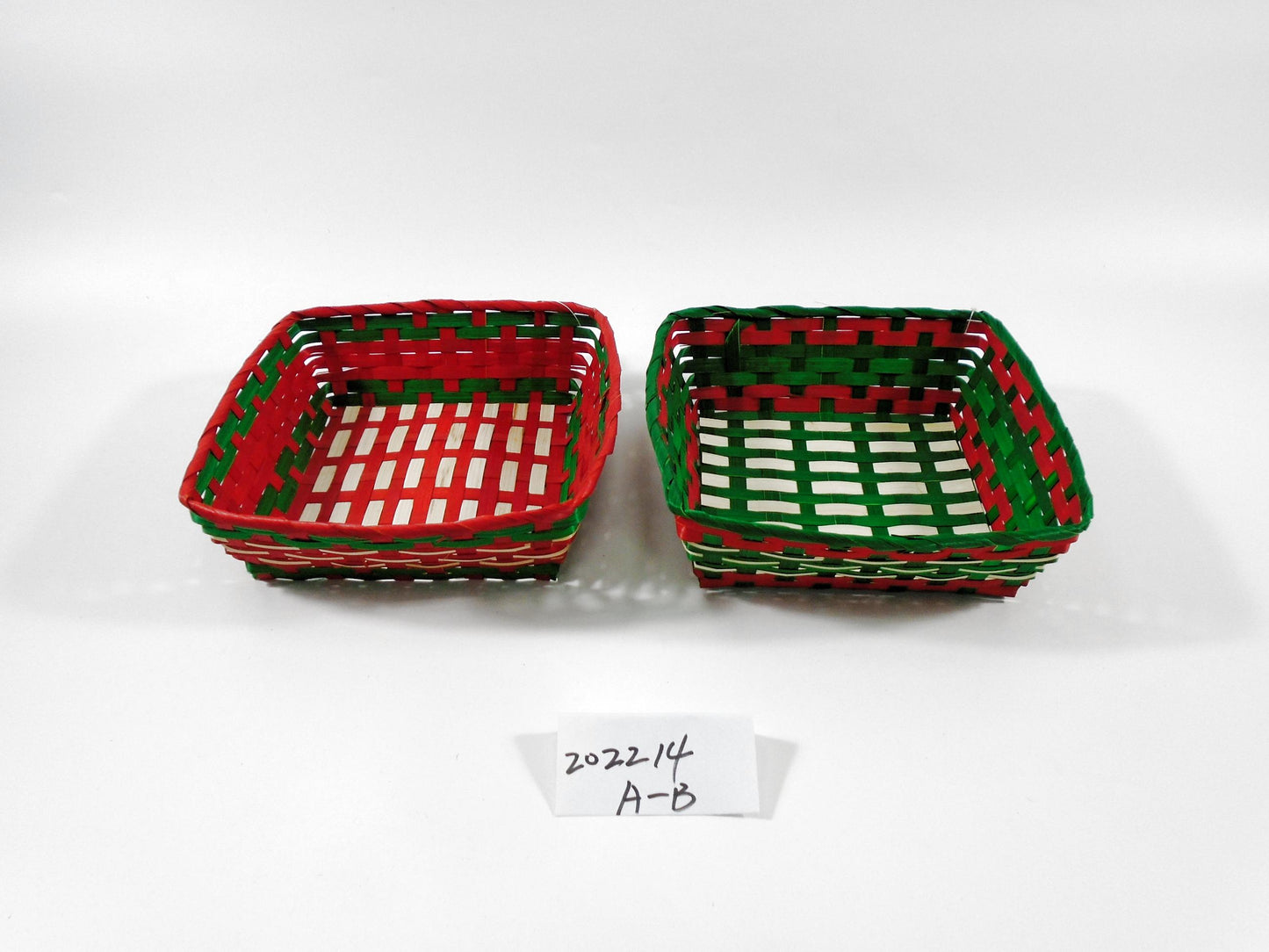 Bamboo Hand Made Basket (202214)