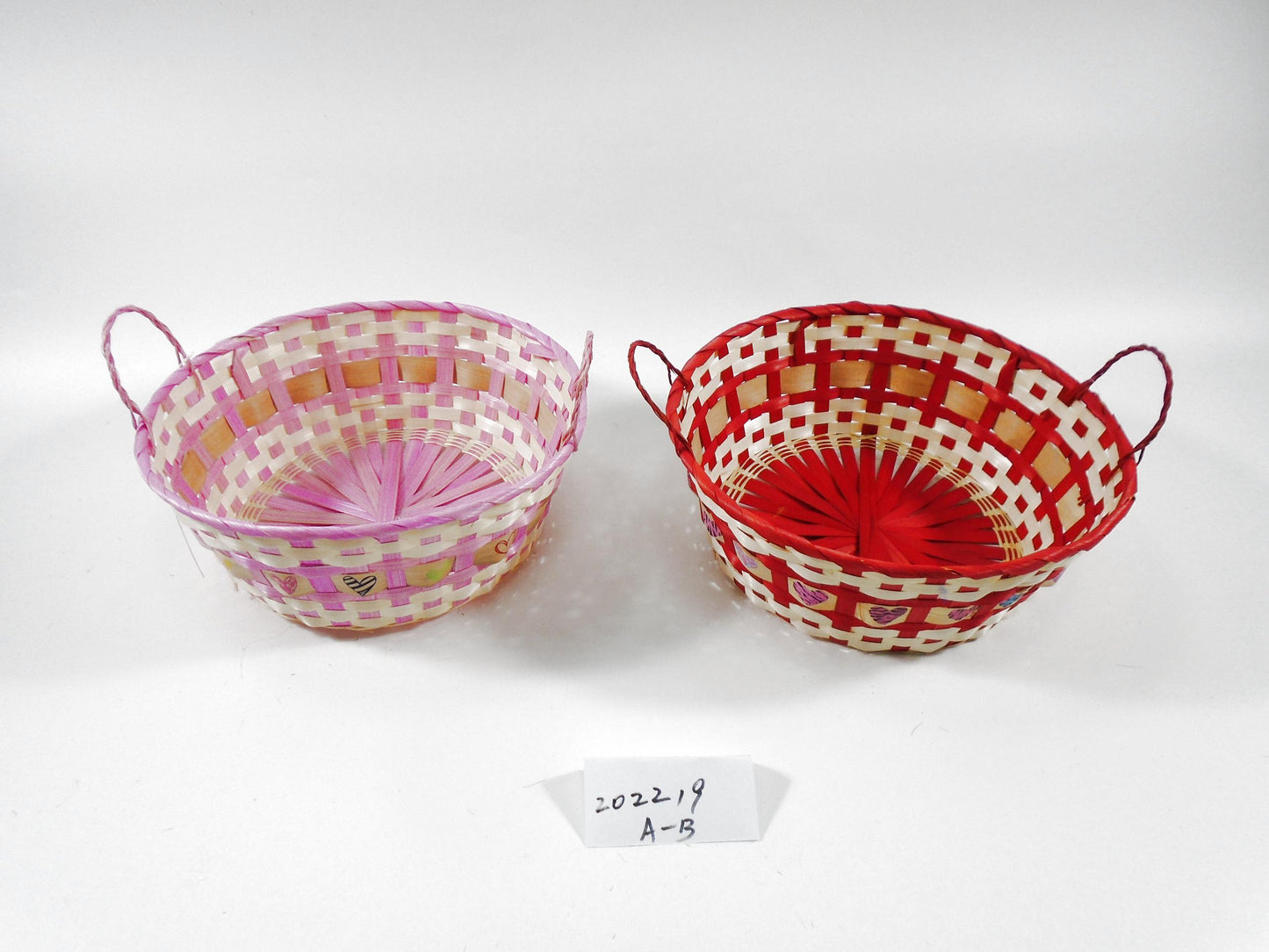 Bamboo Hand Made Basket (202219)