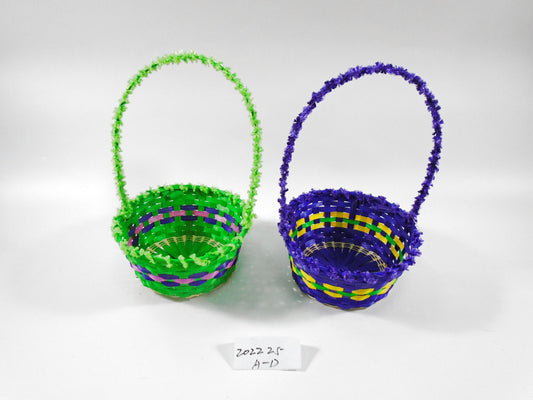 Bamboo Hand Made Basket (202225)