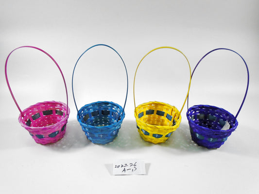 Bamboo Hand Made Basket (202226)