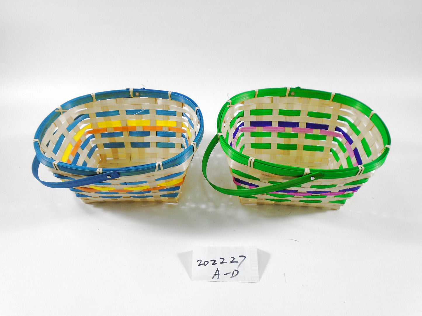 Bamboo Hand Made Basket (202227)