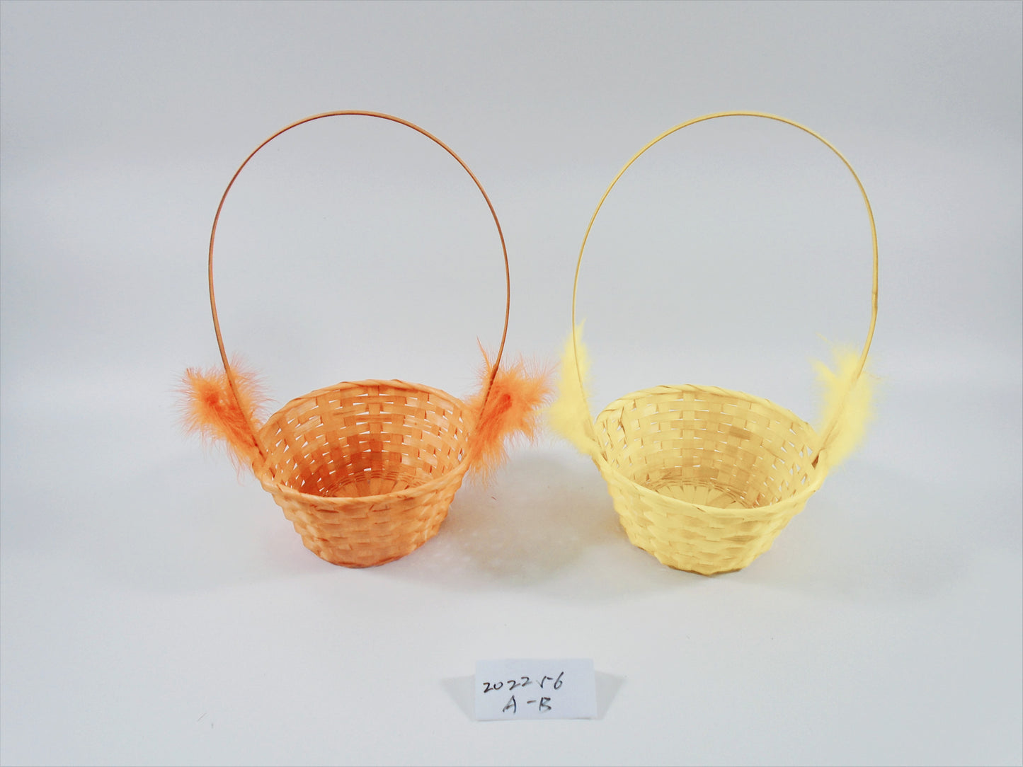 Bamboo Hand Made Basket (202256)