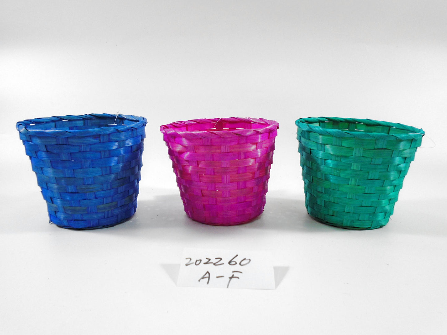 Bamboo Hand Made Basket (202260)